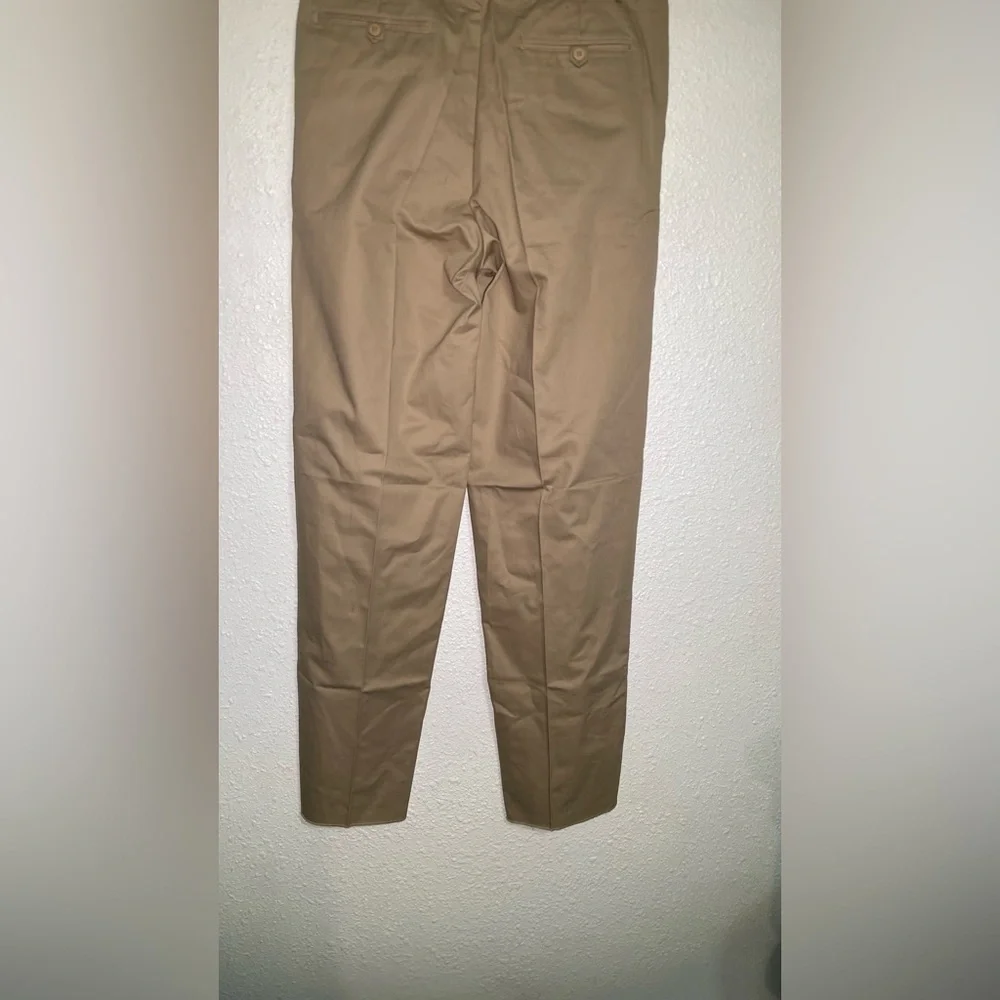 Adidas men’s khaki golf pleated pants size 36